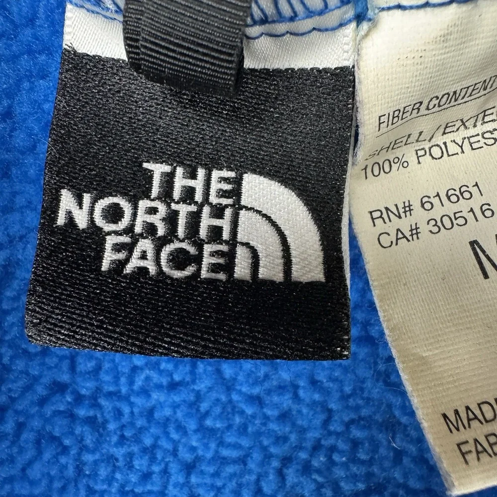 The North Face Fleece Vest Mens‎ Medium Blue USA Made Vintage Outdoor Gorpcore